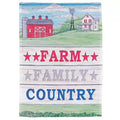 Dicksons Magnolia Garden Farm Family Country Barn Green 18 x 13 Polyester Outdoor Garden Flag