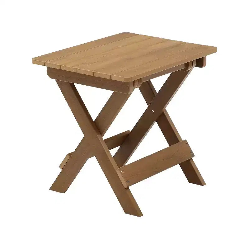 Table et chaises de salle à manger pliantes en polystyrène choc