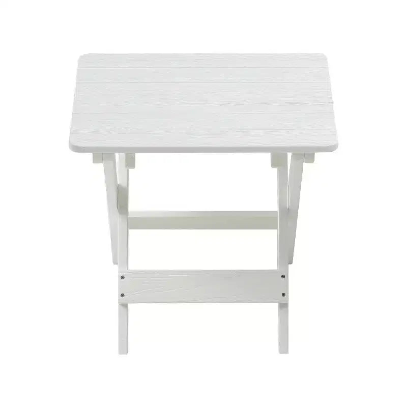 Table et chaises de salle à manger pliantes en polystyrène choc