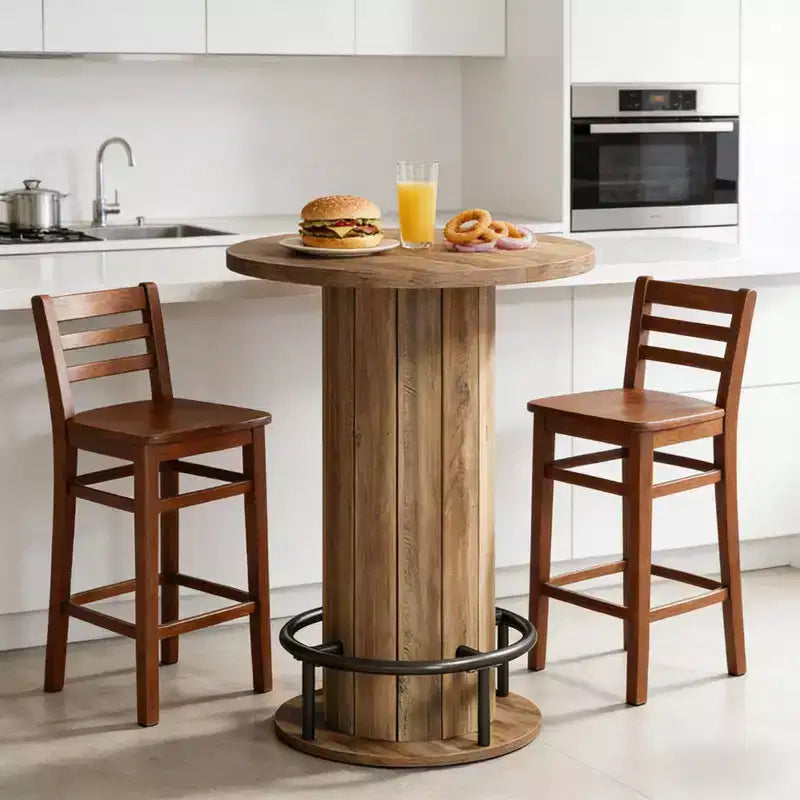 Table d'appoint de cour / petite table de conférence / table à manger ronde