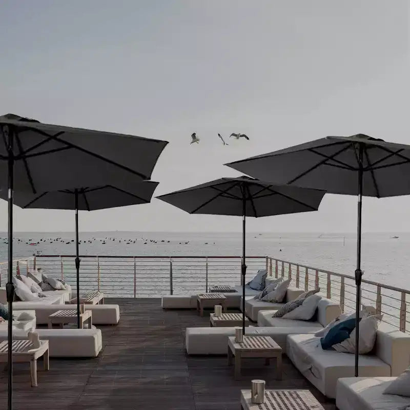 Auvent de jardin rond suspendu de 2,74 m pour l'extérieur par Four Seasons Garden