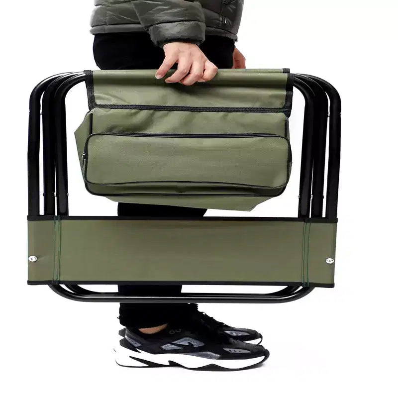 Lot de 4 chaises pliantes portables avec sac de rangement, capacité de charge maximale de 127 kg
